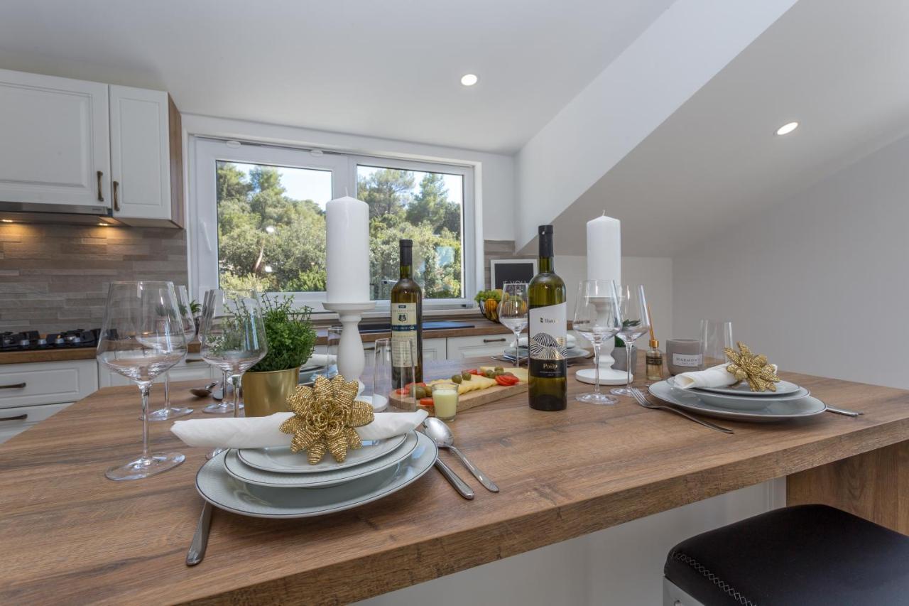 Ferienwohnung Golden View Penthouse Hvar Town Exterior foto