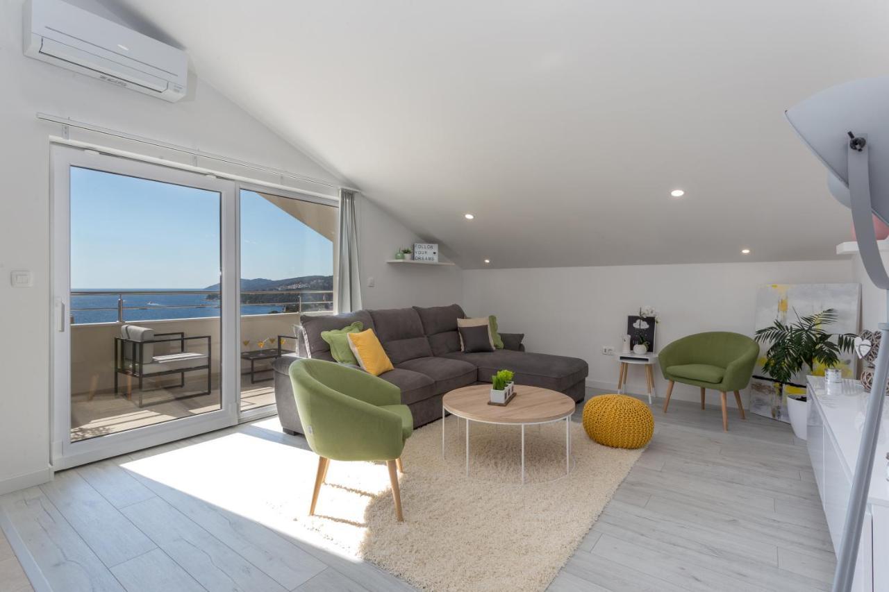 Ferienwohnung Golden View Penthouse Hvar Town Exterior foto